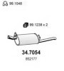 ASSO 34.7054 End Silencer